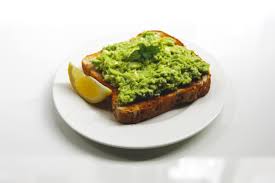 smashed avocado